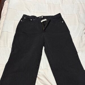 Madewell Women's Black Flare Jeans